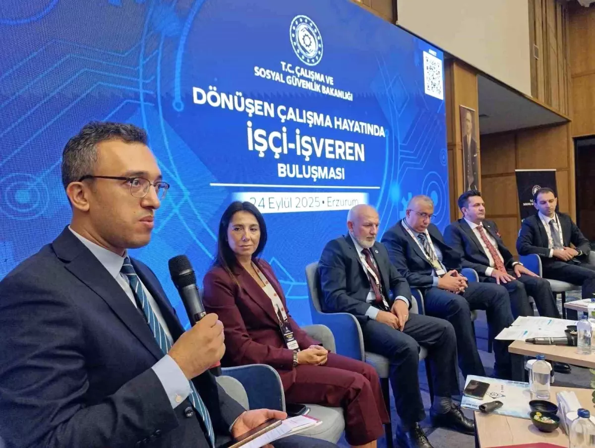 Erzurum’da İşçi-İşveren Buluşması Paneli Düzenlendi