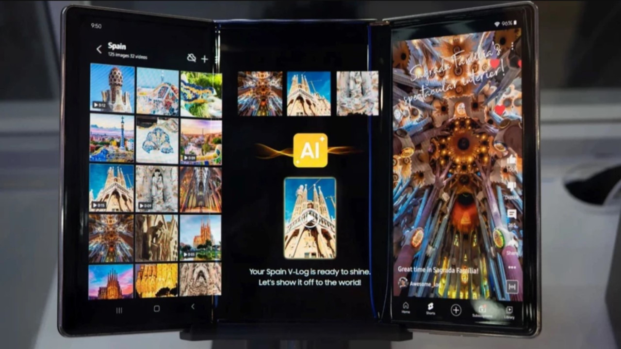 Samsung’un üçe katlanan telefonunun çıkış tarihi ve fiyatı netleşiyor