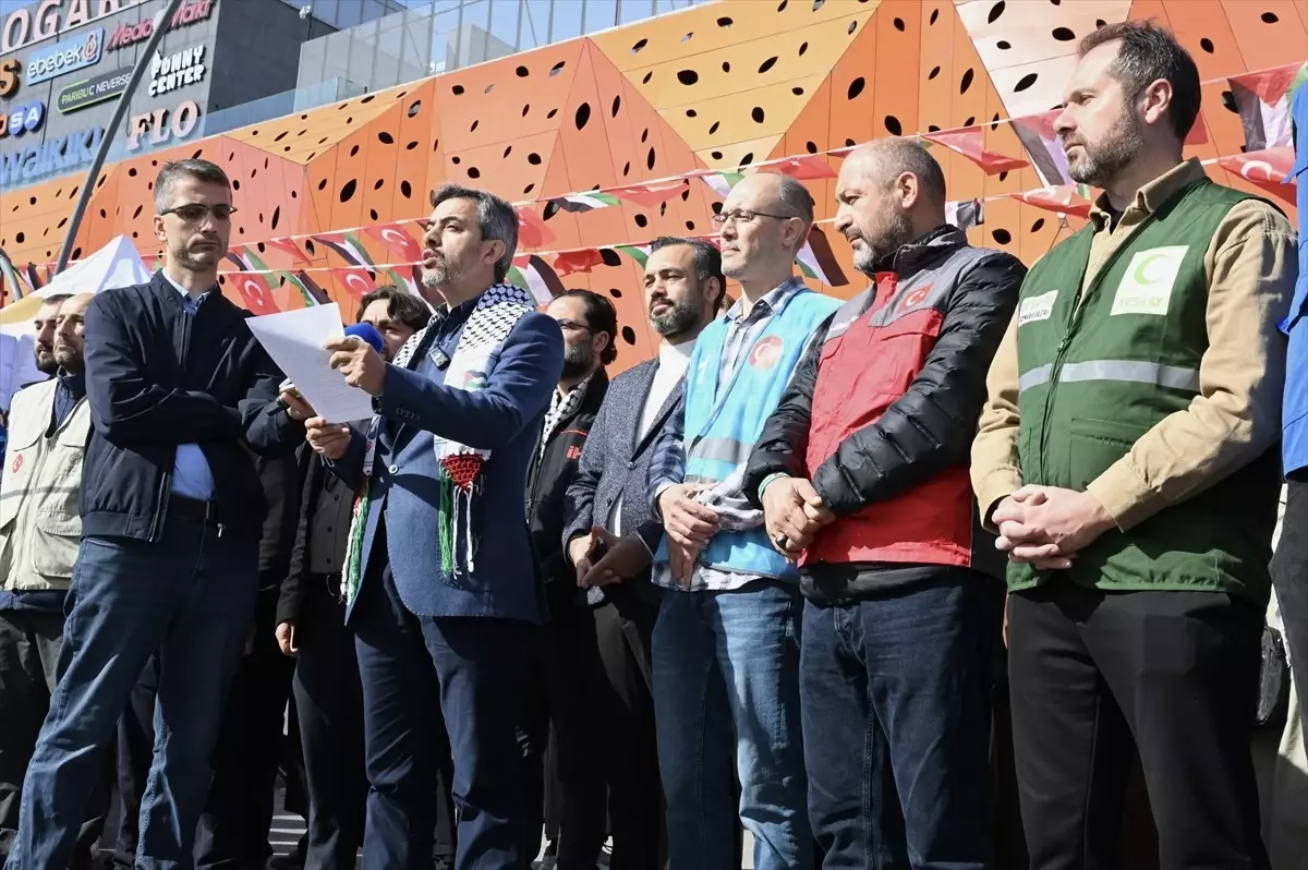 İstanbul’da Gazze’ye Umut Ol Kampanyası