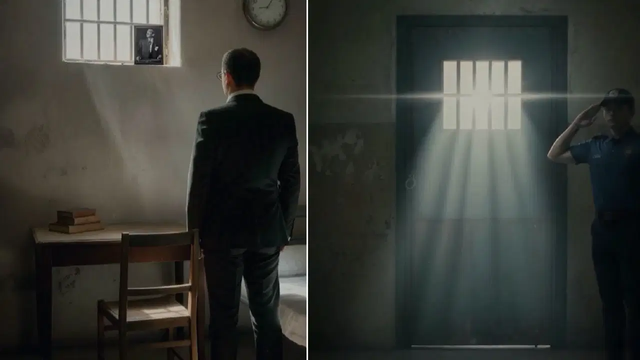 Cezaevi hücresinde saat 9’u 5 geçe… Ekrem İmamoğlu’ndan yapay zekalı ’10 Kasım’ paylaşımı