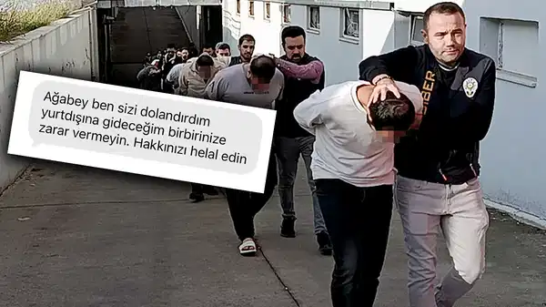 ‘Sazan sarmalı’ yöntemiyle dolandırdı: ‘Birbirinize zarar vermeyin’ mesajı ile helallik istedi!
