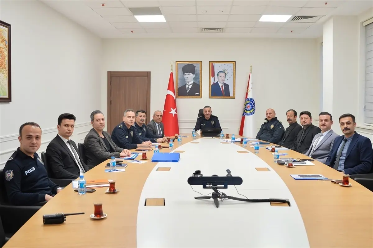 Tekirdağ’da Emniyet Koordinasyon Toplantısı