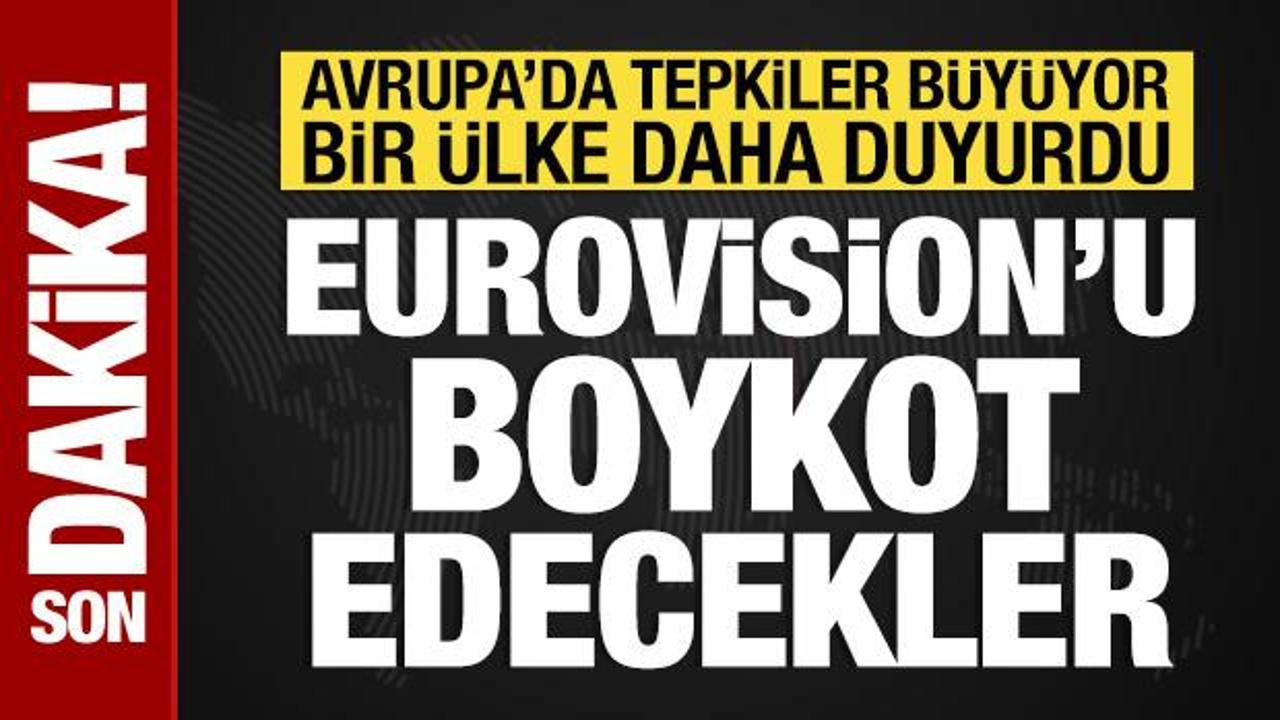 İzlanda’dan Eurovision’u boykot kararı