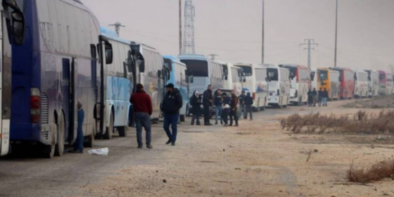 Halep’teki çatışmalar sona mı erdi? SDG’liler otobüslerle tahliye ediliyor