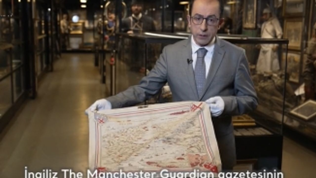 "İngilizlerin hayalindeki Osmanlı bayrağı"