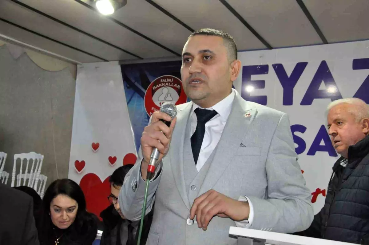 Salihli Bakkallar Esnaf Odası’nın Yeni Başkanı Özcan Çetin