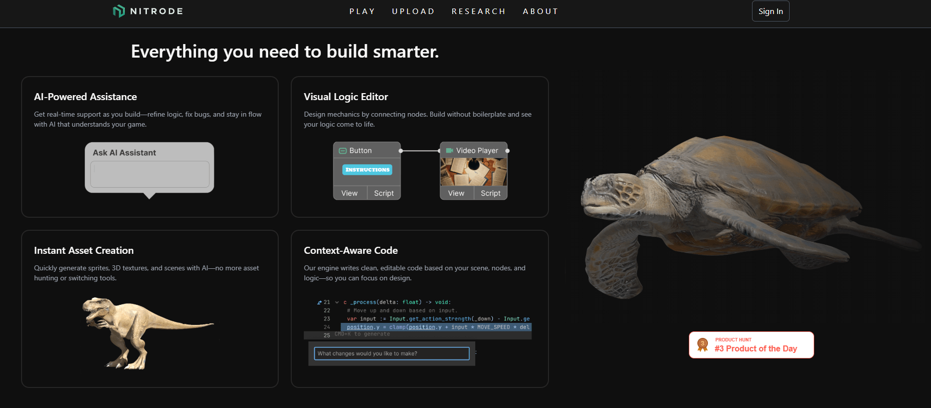 Yapay zeka destekli 10 oyun geliştirme aracı